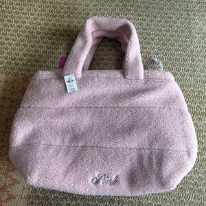 Victoria's Secret Pink Sherpa Tote